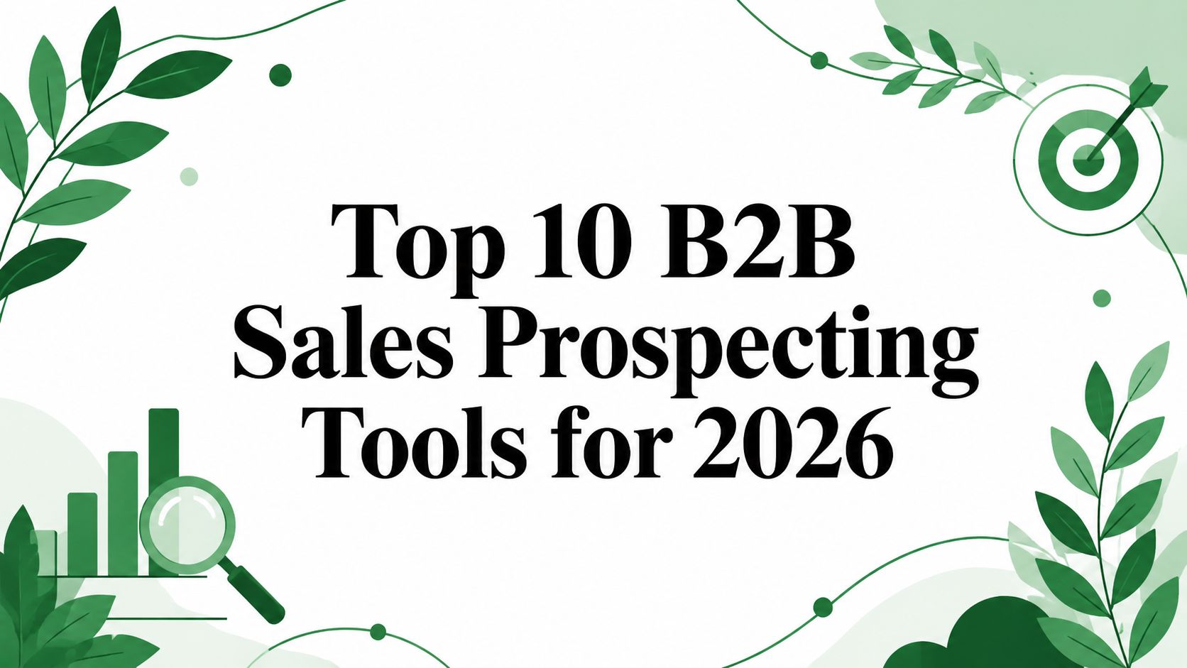Top 10 B2B Sales Prospecting Tools for 2026