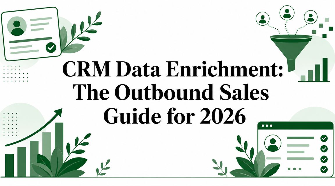 CRM Data Enrichment: The Outbound Sales Guide for 2026