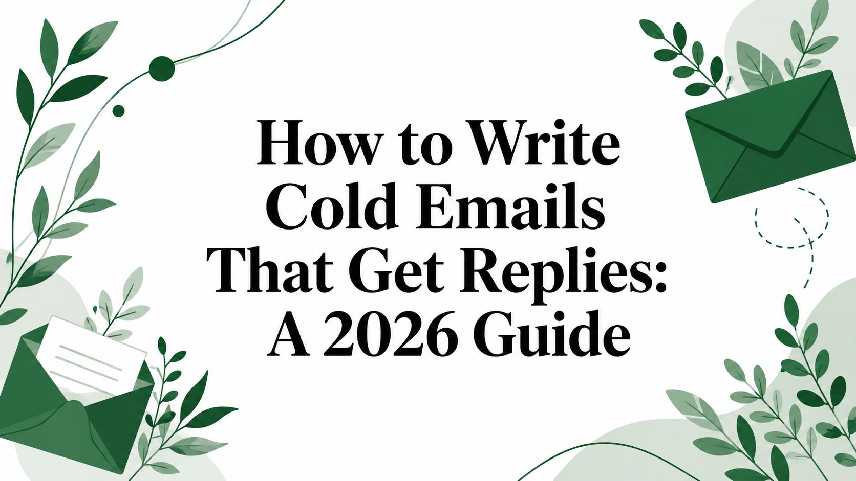 How to Write Cold Emails That Get Replies: A 2026 Guide