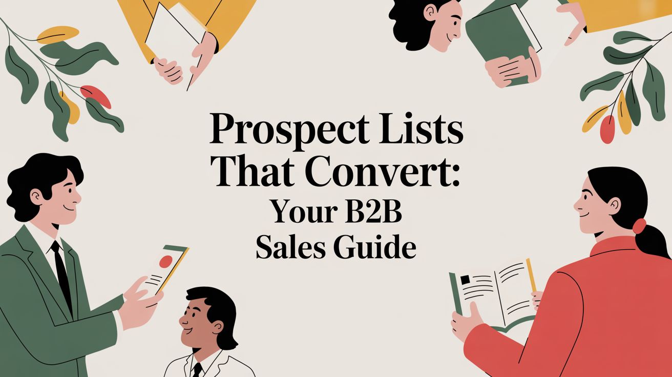 Prospect Lists That Convert: Your B2B Sales Guide