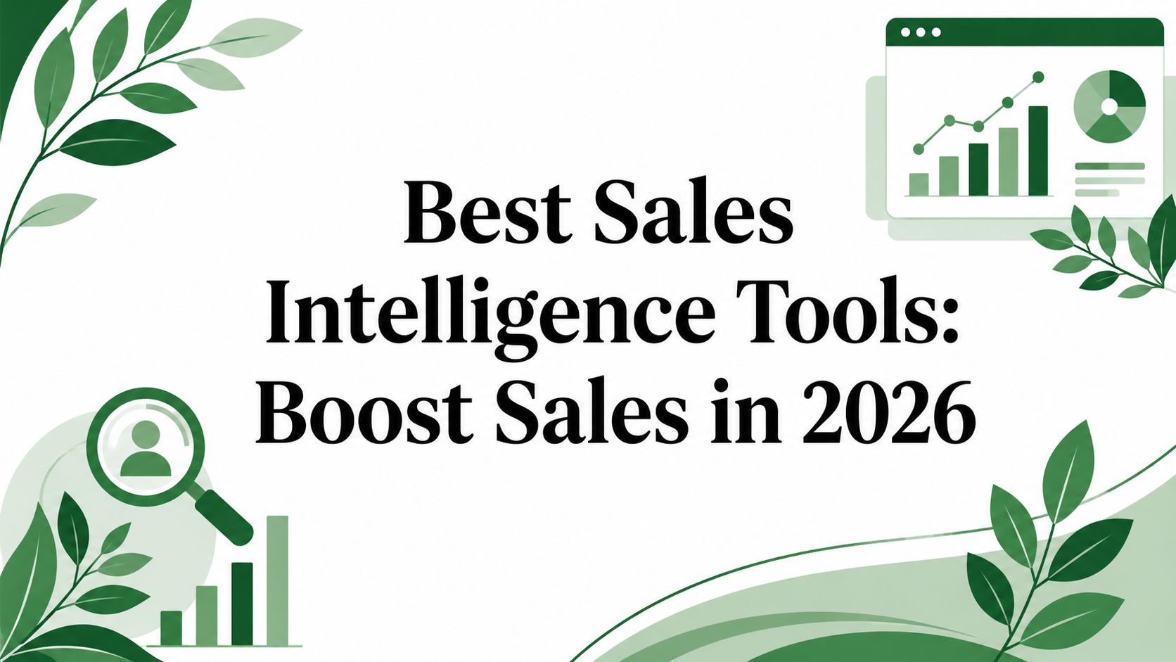 Best Sales Intelligence Tools: Boost Sales in 2026