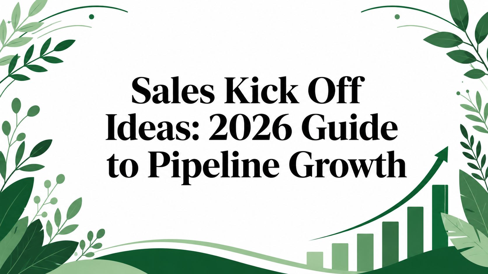 Sales Kick Off Ideas: 2026 Guide to Pipeline Growth