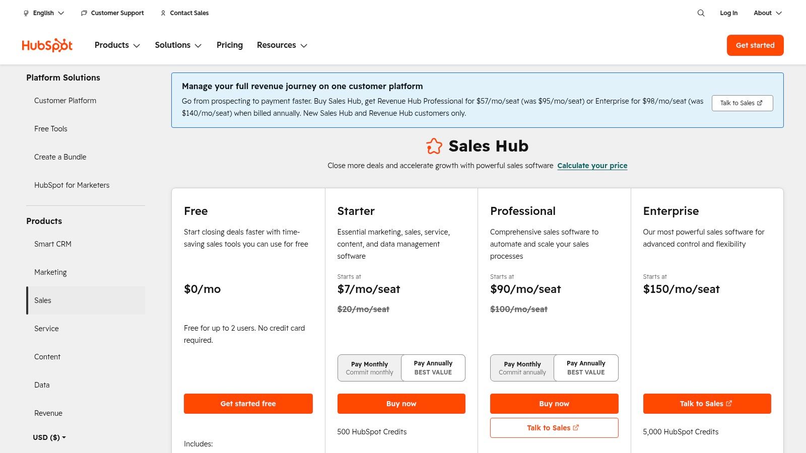HubSpot Sales Hub