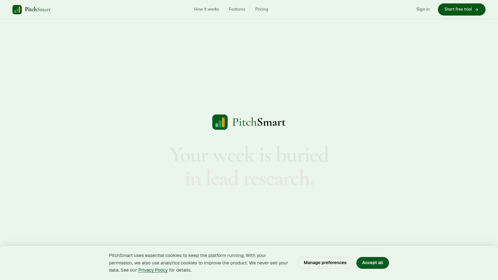 Screenshot from https://pitchsmart.io