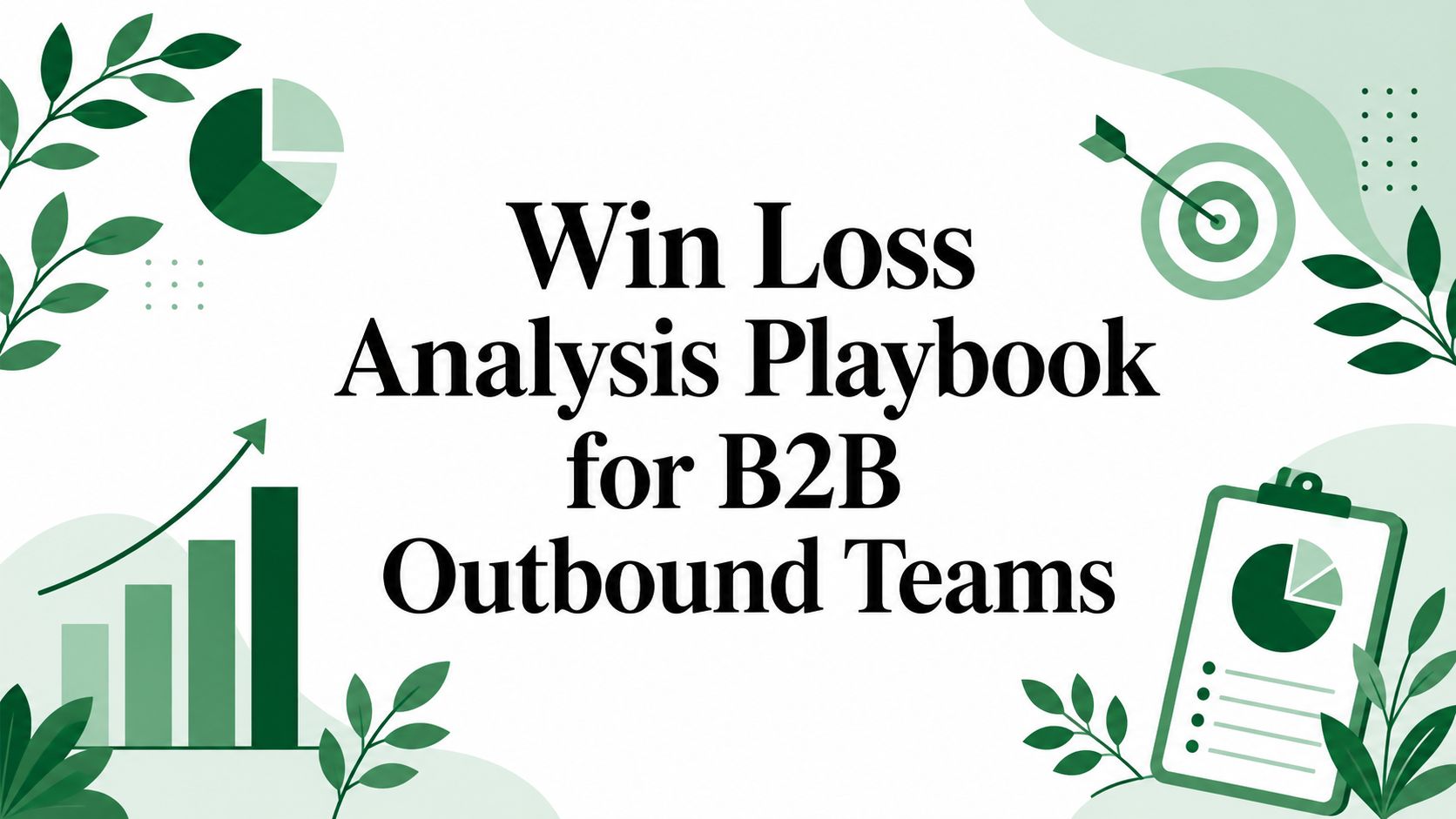 Win Loss Analysis Playbook for B2B Outbound Teams