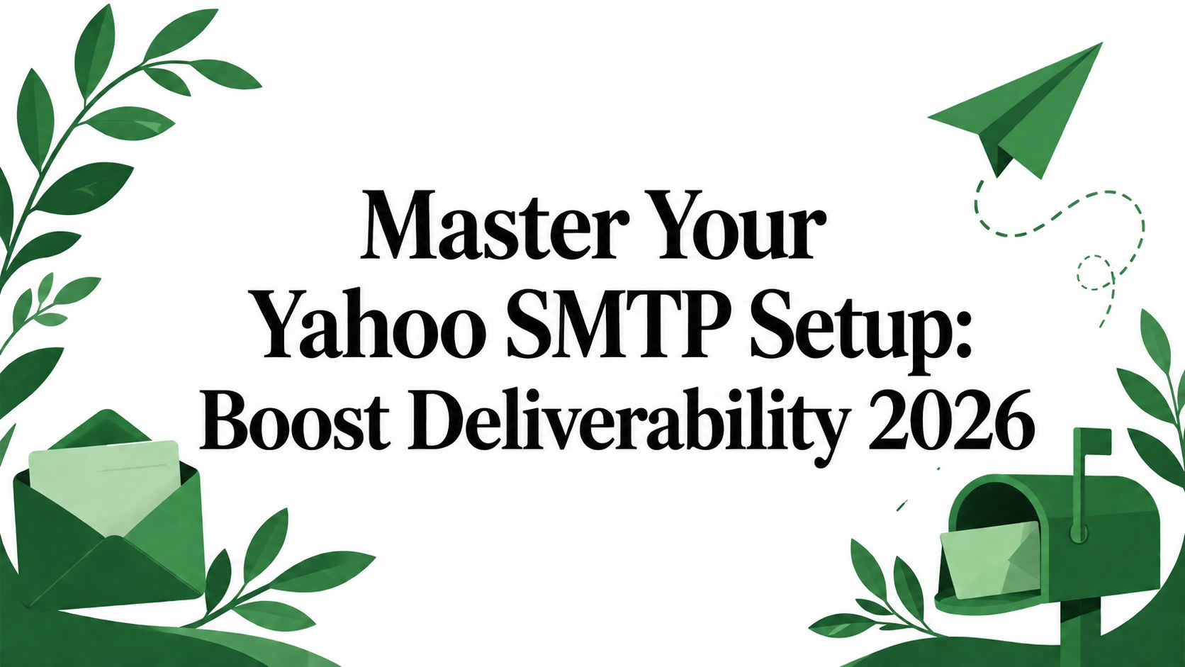 Master Your Yahoo SMTP Setup: Boost Deliverability 2026